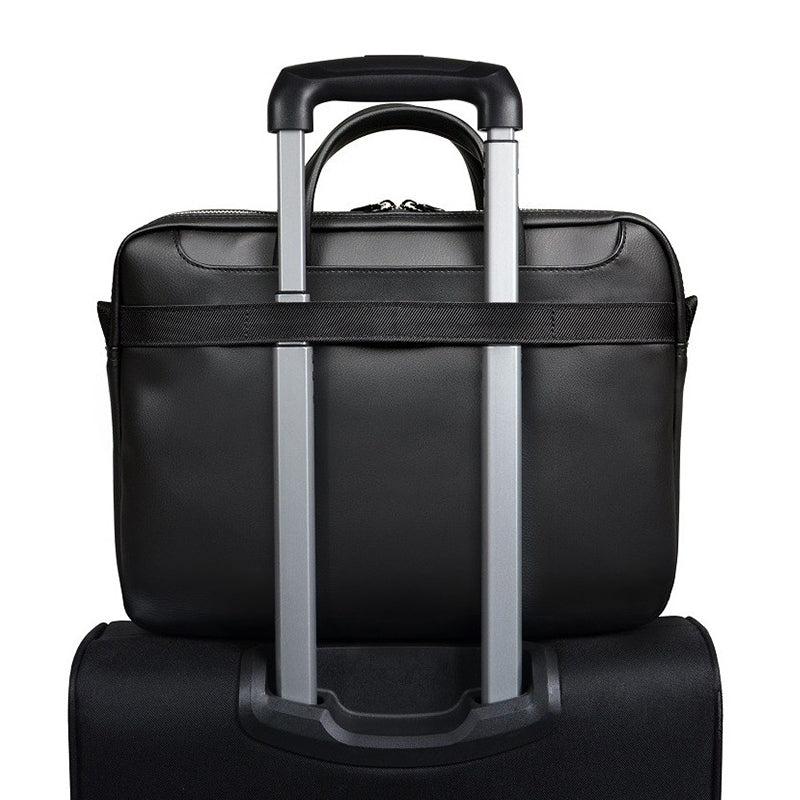 Nešiojamojo kompiuterio krepšys PORT ZURICH Toploading 15, juoda sp.