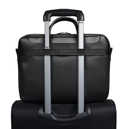 Nešiojamojo kompiuterio krepšys PORT ZURICH Toploading 15, juoda sp.