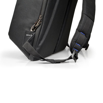 Kuprinė PORT CHICAGO EVO ANTI-THEFT 13/15.6, juoda sp.