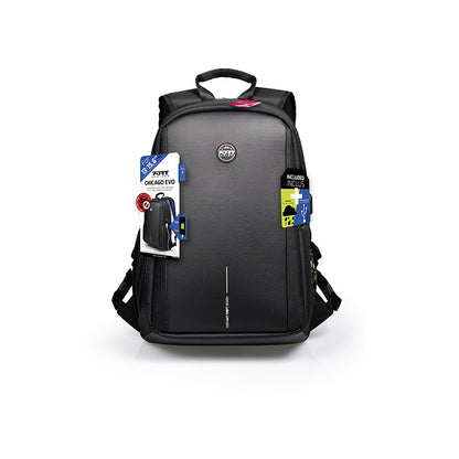 Kuprinė PORT CHICAGO EVO ANTI-THEFT 13/15.6, juoda sp.