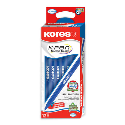 Tušinukas KORES KOR-M, 1,0 mm, mėlyna sp.