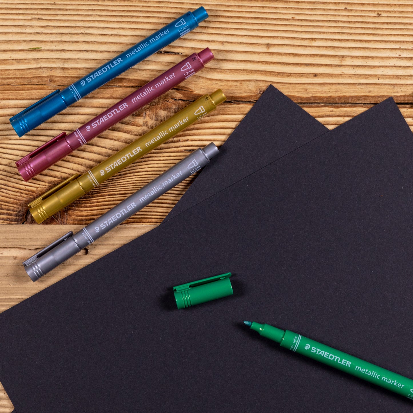 STAEDTLER Metallic marker, 5 pcs., assorted colors