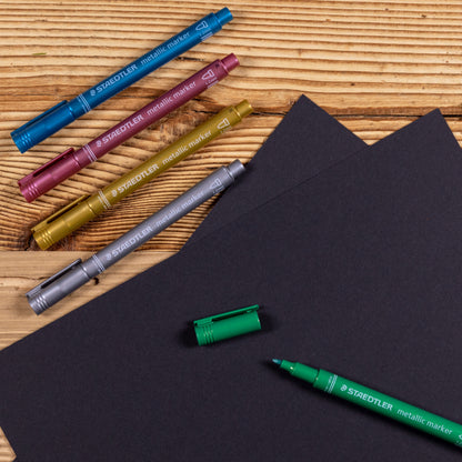 STAEDTLER Metallic marker, 5 pcs., assorted colors