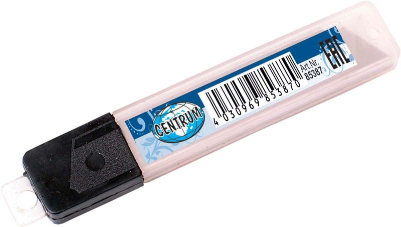 Ašmenys maketavimo peiliukui CENTRUM 9 mm (10 vnt.)