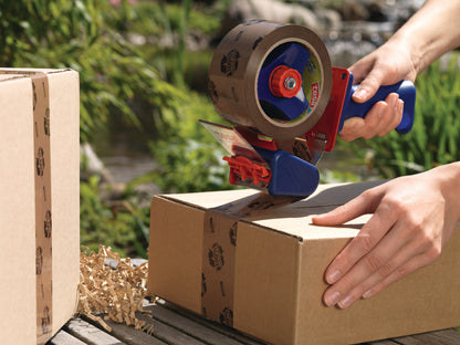 Eco-friendly and strong packaging tape TESA PACK Eco &amp; Strong, 50mm x 66m, brown.