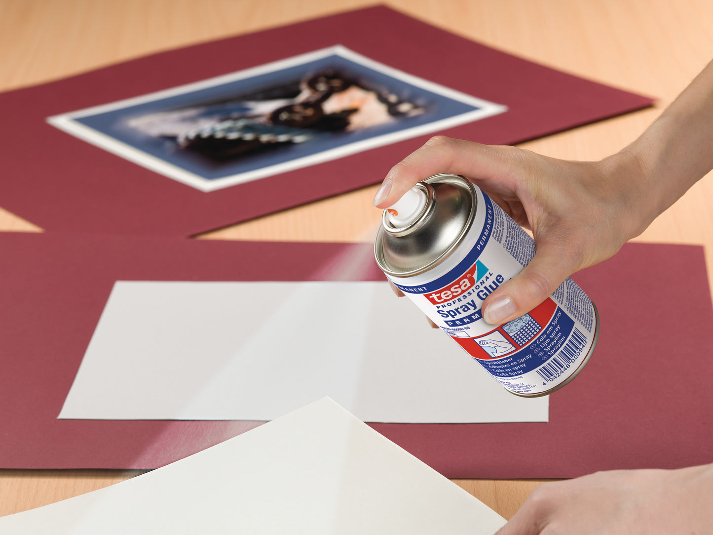 Purškiami klijai TESA PERMANENT, 300ml