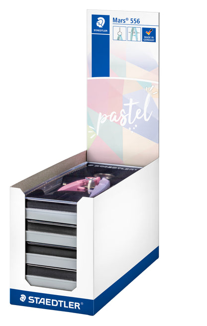 Skriestuvas STAEDTLER Pastel dėžutėje su grafito dėžute