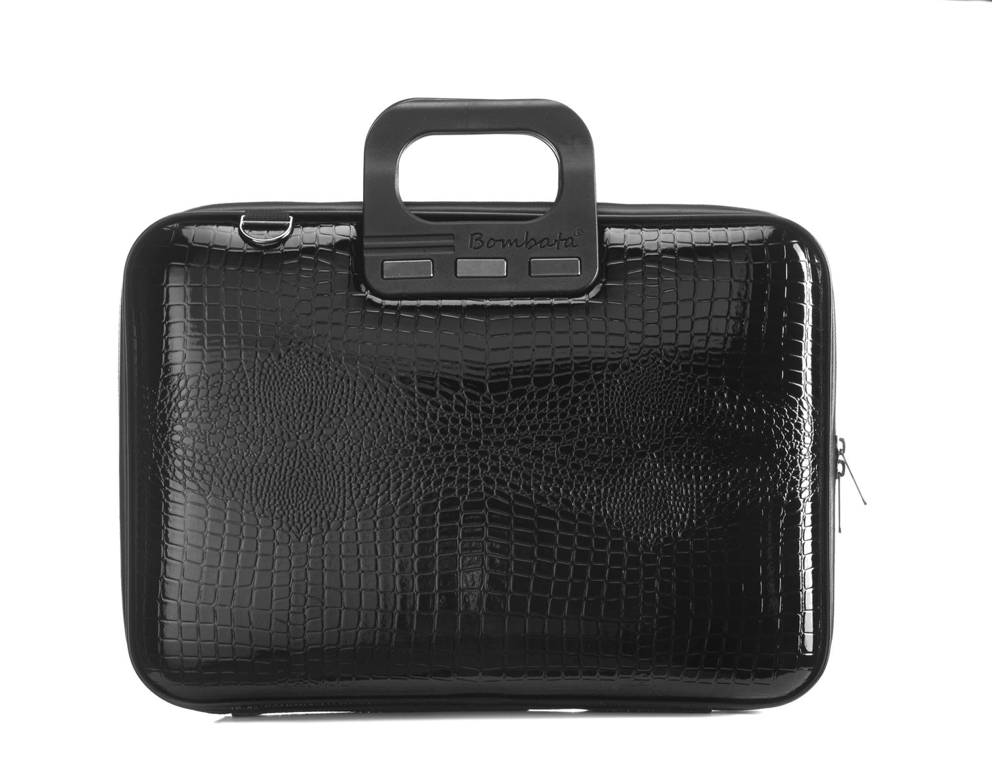 Computer bag BOMBATA Shiny Cocco 15'6, black