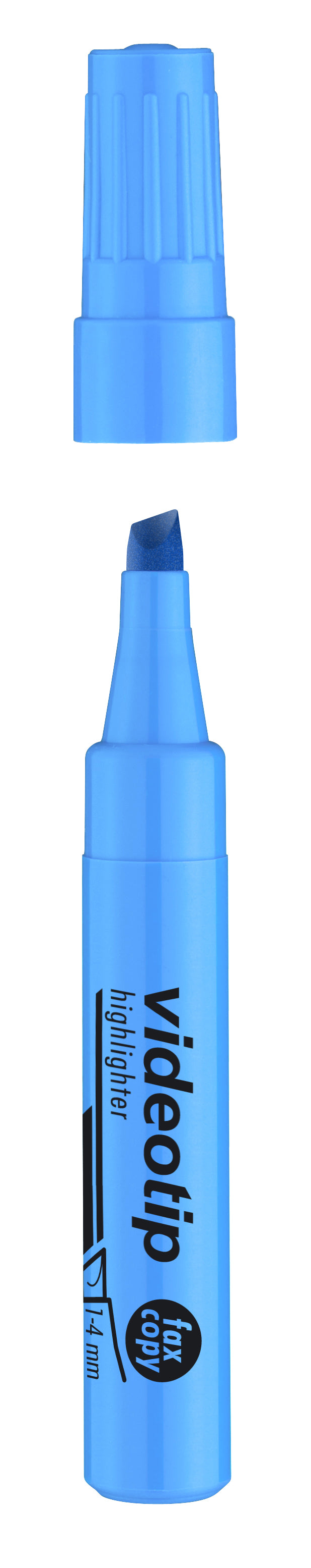 Text marker ICO VIDEOTIP, 1-4mm, blue