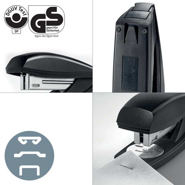 Segiklis Leitz NeXXt Recycle, sega iki 30 lapų, juoda