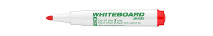 Whiteboard marker ICO 11 XXL, antibacterial, red