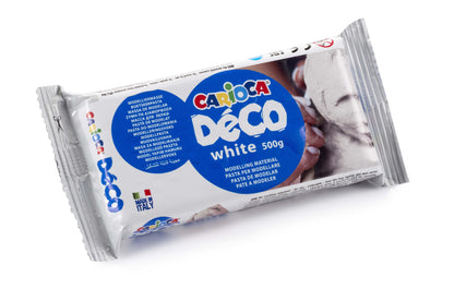 Clay CARIOCA, 500 g, white sp.