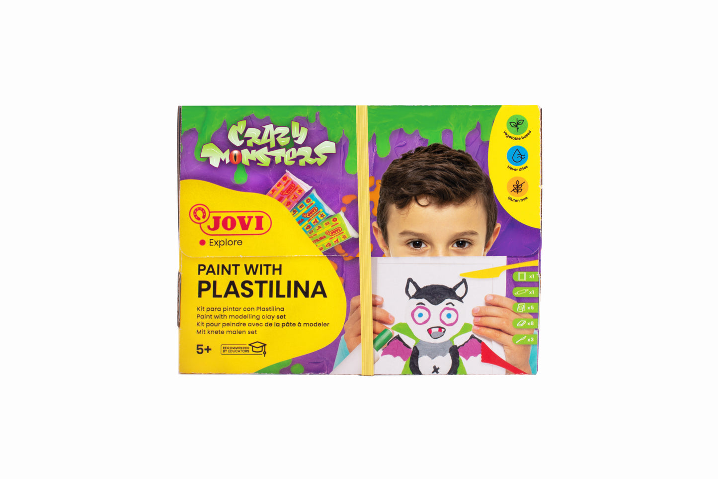JOVI Cool Candy Coloring Set, 6 pcs. set, with accessories