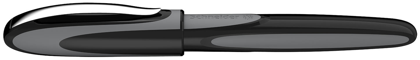 Fountain pen SCHNEIDER RAY, 0.7mm, dark grey body, blue ink