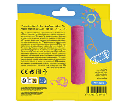 Kreidelės JOVI Classcolor Street, 6 spalvos