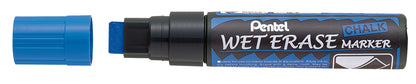 Chalk marker PENTEL ARTS, 10-15 mm, blue, cross tip, recyclable