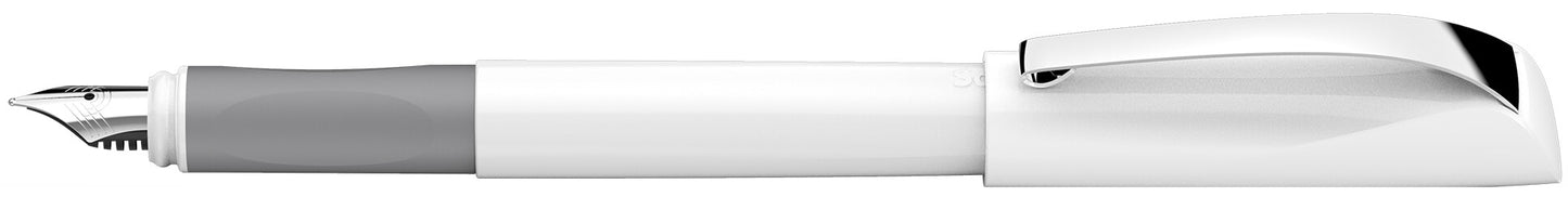 Plunksnakotis SCHNEIDER Ceod Classic M, dešiniarankiams ir kairiarankiams, baltos sp. korpusas