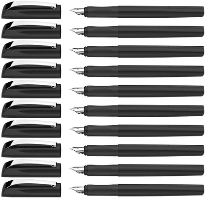 Plunksnakotis SCHNEIDER Ceod Classic M, dešiniarankiams ir kairiarankiams, juodos sp. korpusas