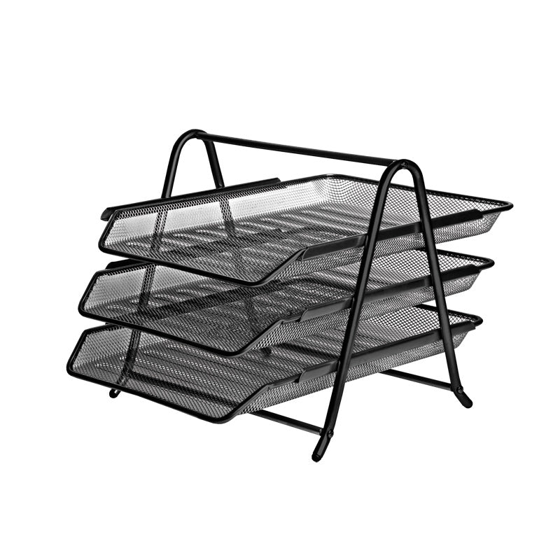 Document tray FOROFIS, 3 parts, black