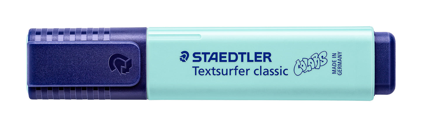 Text marker STAEDTLER TEXTSURFER 364, mint color.