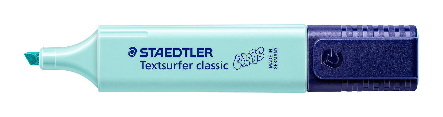 Text marker STAEDTLER TEXTSURFER 364, mint color.