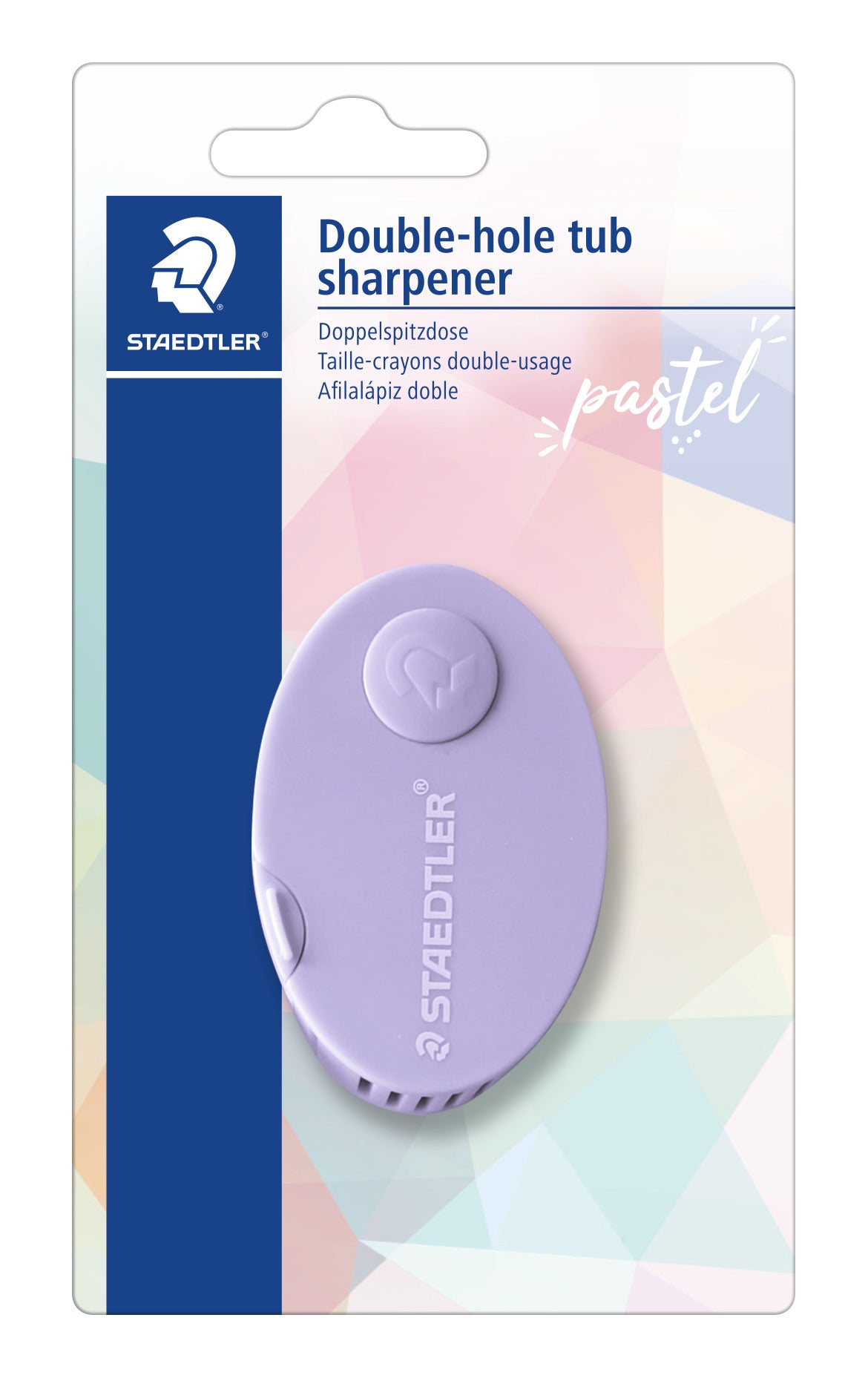 Drožtukas STAEDTLER, su dviem skylutėm