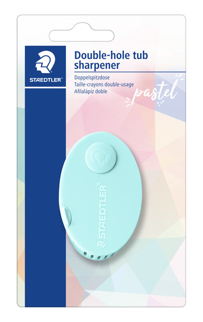 Drožtukas STAEDTLER, su dviem skylutėm