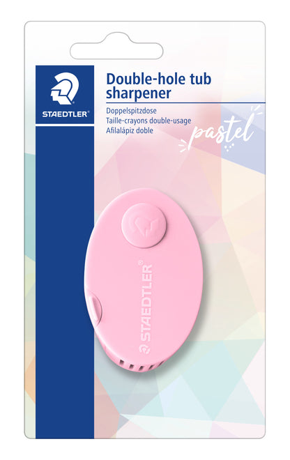 Drožtukas STAEDTLER, su dviem skylutėm