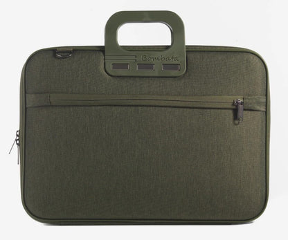 Kompiuterio krepšys BOMBATA Nylon 15, chaki sp.