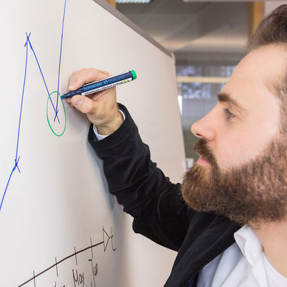 Žymeklis baltai lentai ir bloknotams SCHNEIDER MAXX 293, kirsta galvute, raudona