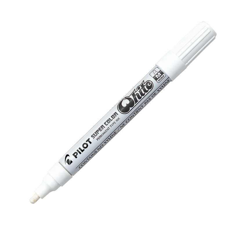 Permanent marker PILOT Supercolour 2.0 mm, white