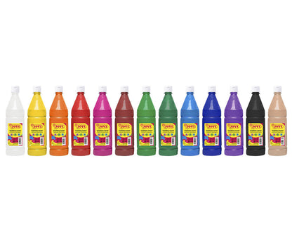 Skystas guašas buteliuke JOVI 1000 ml, violetinė sp.