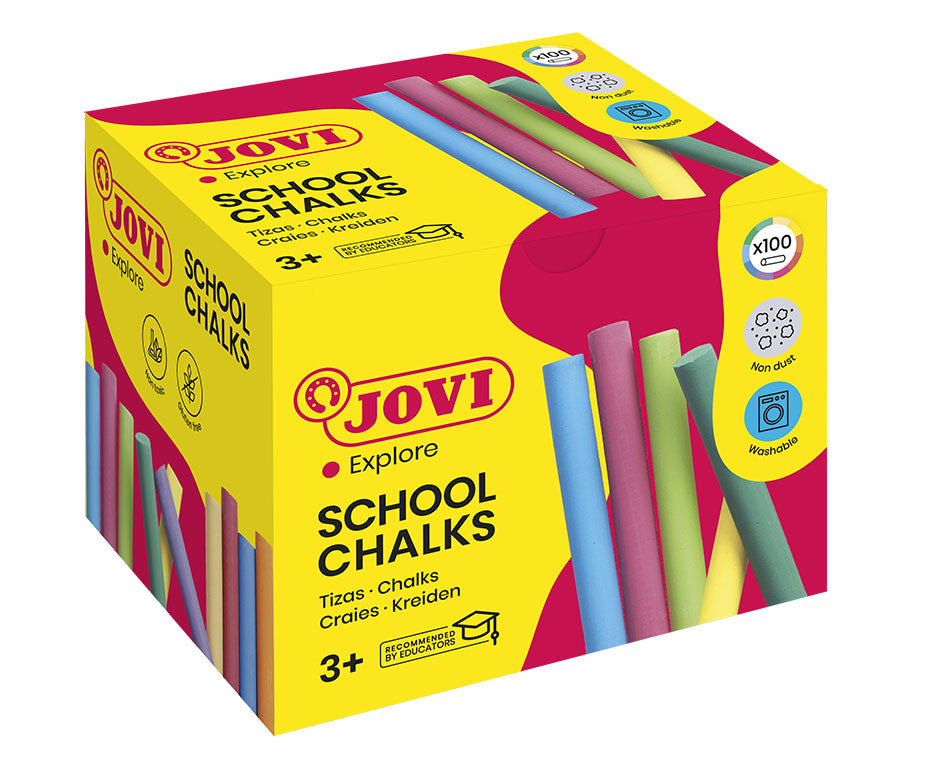 Spalvota kreida JOVI Classcolor Box, 100 vnt.