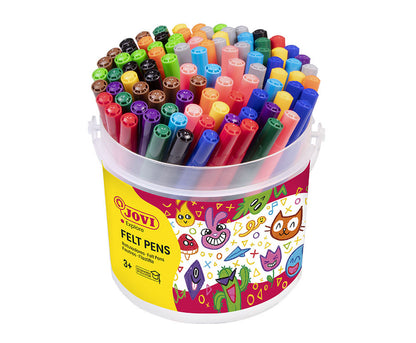 Flomasteriai JOVI Tube, 96 vnt.