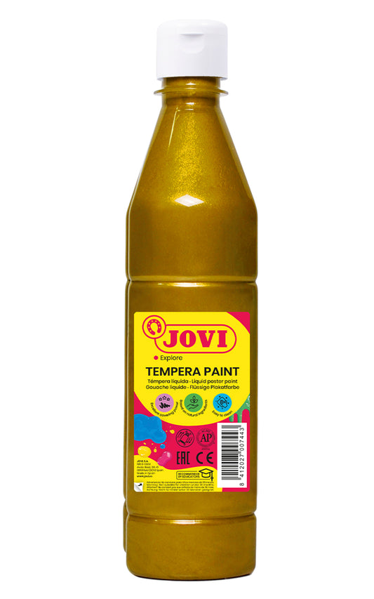 Tempera dažai JOVI Liquid, 500ml, auksinės sp.