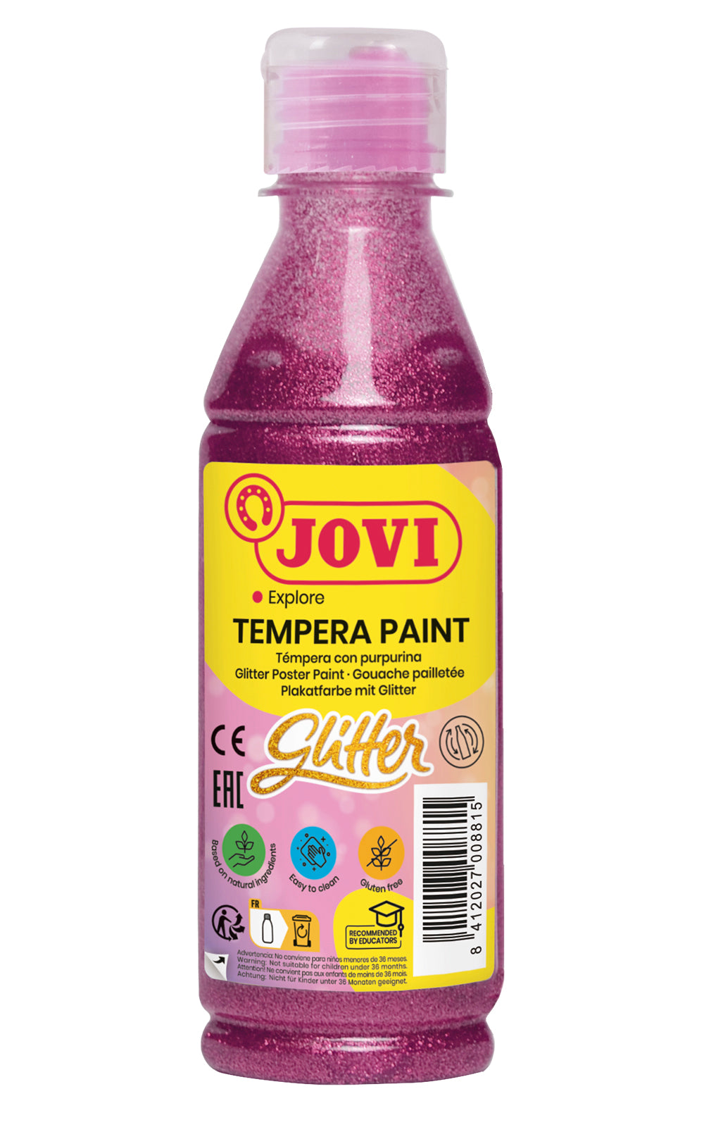 Tempera paint JOVI, 250ml, pink, glossy