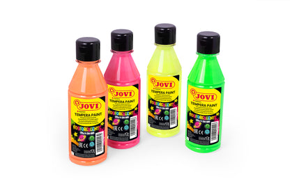 Tempera paint JOVI, 250ml, green, phosphorescent
