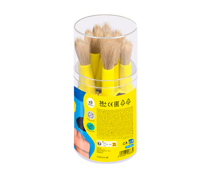 JOVI brushes, large, 9 pcs.