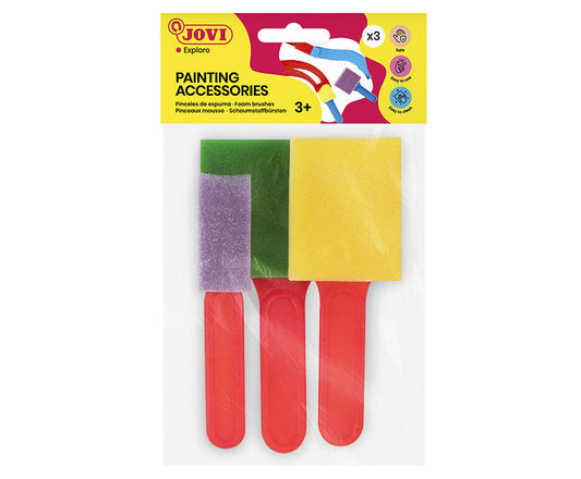 Kempinės JOVI, 3 vnt., įvairių spalvų ir efektų