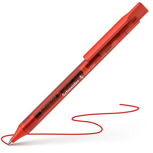 Automatinis tušinukas SCHNEIDER Fave Gel, 0,7mm, raudonos sp.