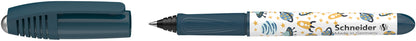 SCHNEIDER Zippi pen, plastic blue body, blue ink