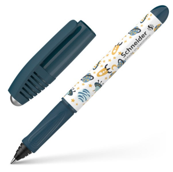 SCHNEIDER Zippi pen, plastic blue body, blue ink