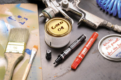 Permanentinis Žymeklis Pentel Pen N60, 1,5 - 7 mm, 4 vnt., įvairių spalvų