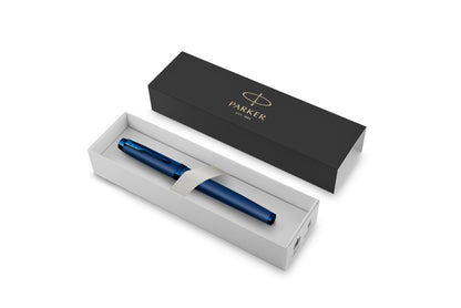 PARKER IM Monochrome pen. Blue body. With gift box.