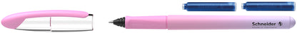 Kapsulinis rašiklis SCHNEIDER VOYAGE , 0,7mm, įvairių sp. Korpusas, blisteryje
