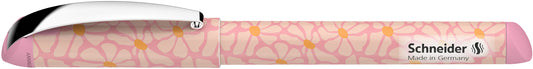 Plunksnakotis SCHNEIDER Glam, plastikinis rožinis korpusas, mėlynas rašalas, tinka dešiniarankiams ir kairiarankiams