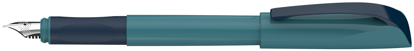 Plunksnakotis SCHNEIDER Xpect, turkio spal. plastikinis korpusas,  dešiniarankiams ir kairiarankiams