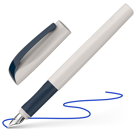 Plunksnakotis SCHNEIDER Xpect, baltos spal. plastikinis korpusas,  dešiniarankiams ir kairiarankiams