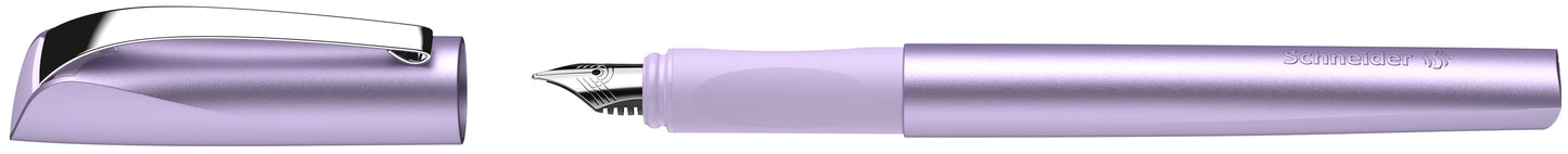 Plunksnakotis SCHNEIDER Ceod Shiny, M, purpurinės sp. korpusas, dešiniarankiams ir kairiarankiams