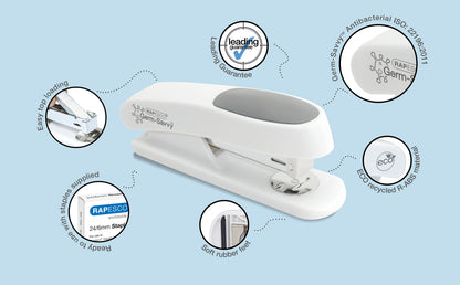 Segiklis RAPESCO Germ-Savvy™ ECO, sega 20 lapų, baltas